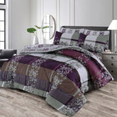 7 Pcs Comforter Set DZ-71 ( light weight filling )